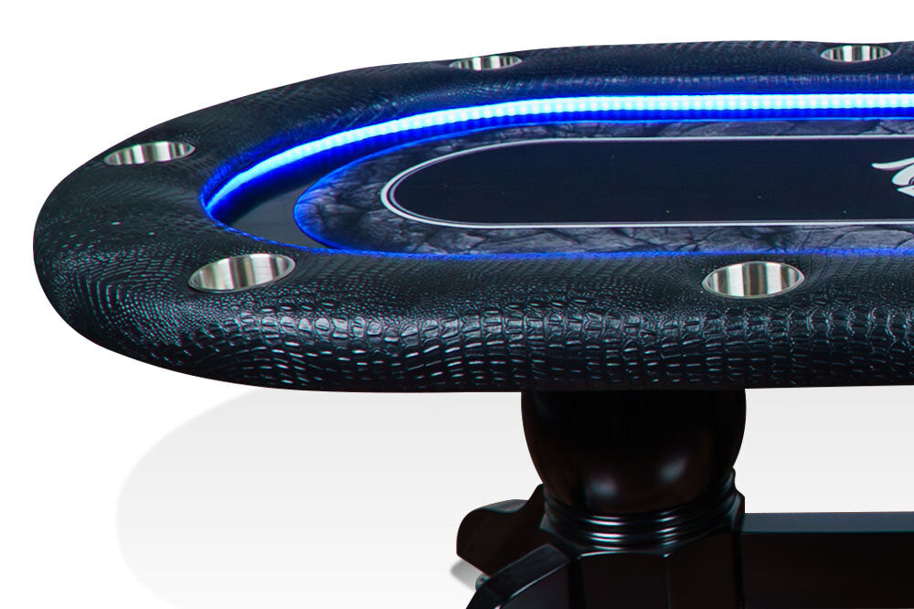 BBO Elite Alpha LED Poker Table detail 7