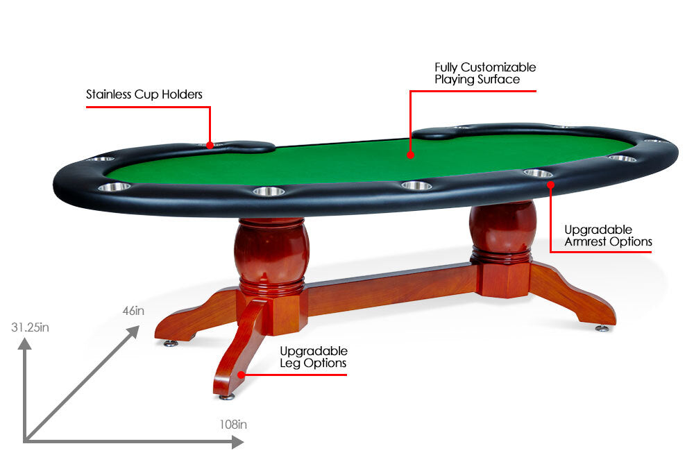 BBO Prestige X Poker Table detail 3